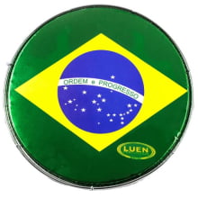 Pele de 10" Bandeira do Brasil LUEN ref.12033