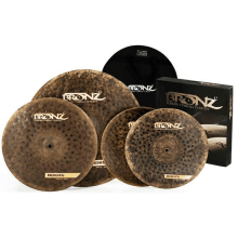 Prato de 14"(Par), 16" e 20" com capa Bronze B20 BRZ-ROO-SET3