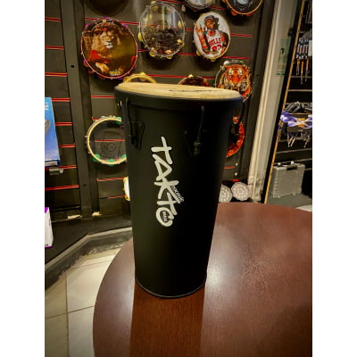 Tan Tan de 55 cms × 11" TAKTO Alumínio Pele Animal - COR: Preto Fosco ref.1308LCPF, FERRAGEM: Preto Fosco