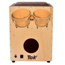 Cajon Elétrico Nobre Tok Com Bongô    Estampa Leão