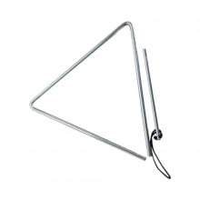 Triângulo Cromado de 30 cms × 8 mm ref.78
