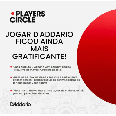 Encordoamento Baixo 5 Cordas D'Addario EXL220-5 XL Nickel Wound 040-125