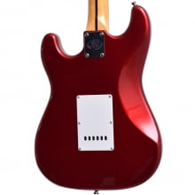  Guitarra SX Strato c/capa SST-62 - COR: CAR(Candy Apple Red)