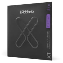 Encordoamento para Guitarra D'Addario XTE1149 XT Nickel Coated Medidas .011 - .049