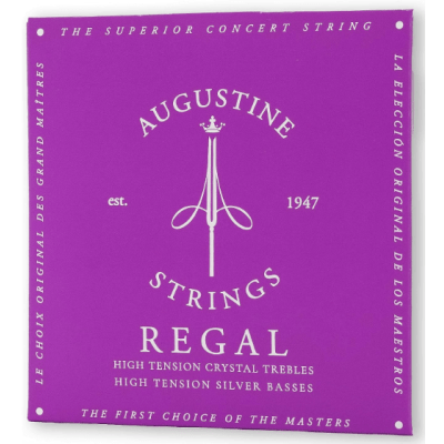 Encordoamento Violão Nylon Augustine Regal Blue Alta Tensão Primas e Bordões