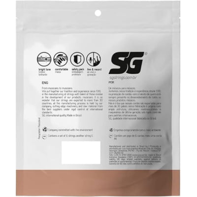 Encordoamento para Nylon SG Bronze Tensão Média ref.5280