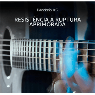 Encordoamento Violão Aço D'Addario XS Phosphor Bronze XSAPB1152 Custom Light 011-052