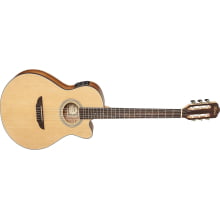 Violão Hofma Nylon c/afinador Tampo Abeto Lateral Teca HMN-298