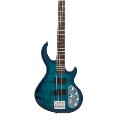 Contrabaixo 4 Cordas Strinberg Horizon H4B TBL Transparent Blue Ativo