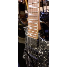 Guitarra Ibanez RG-370 DX c/Floyd Rose cor: Preta Com escudo   Semi-Nova
