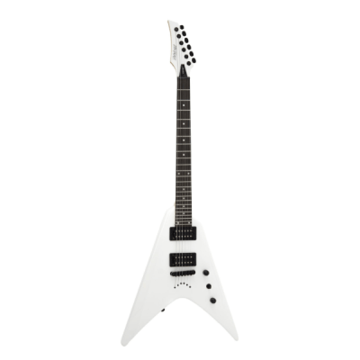 Guitarra Strinberg Flying V FVS-450 PW Pearl White com Captadores Humbucker