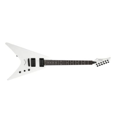 Guitarra Strinberg Flying V FVS-450 PW Pearl White com Captadores Humbucker