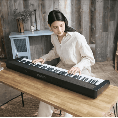 Teclado Casio CT-S1-76 c/ Bluetooth -  Preto