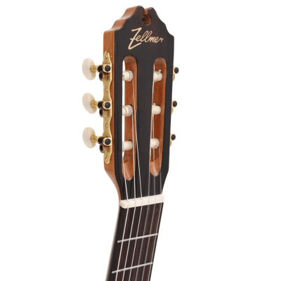 Violao Eletroacustico Classico Zellmer Primevo Cedro Cutaway Brilhante 2109