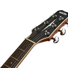 Violão Malibu Aço Folk Fuji Plus Tampo Sólido Mogno VFFJP  Com Efeitos Reverb, Chorus e Delay