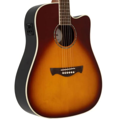 Violão Tagima Aço Tampo Sólido c/capa TORONTO - COR: CB(Cherryburst) 