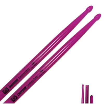 Baqueta NEON FLUORESCENTE - MEDIDA: 7A, COR: Roxo