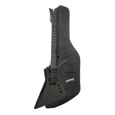 Guitarra Strinberg EXS480 OB Explorer Passiva Onyx Black