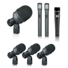 Kit Microfone Bateria Kadosh K7 Slim 7 Peças