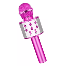 Microfone Bluetooth p/Karaokê Spring Kids SPK-015 - MODELO: Rosa 