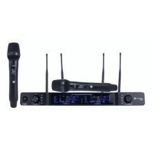 Microfone Kadosh UHF(200 freq) de Mão + Mão 4 antenas K-622M Microfone Kadosh UHF(200 freq) de Mão + Mão 4 antenas K-622M