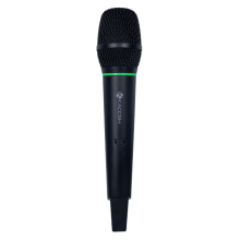 Microfone Kadosh UHF(200 freq) de Mão + Mão com bateria recarregável K-422M