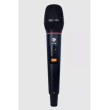 Microfone Kadosh UHF(200 freq) de Mão + Mão com bateria recarregável K-422M