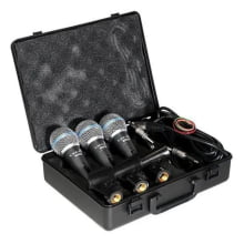 Microfone Lyco (Kit c/3) com cabos, cachimbos e estojo SML-58SP3