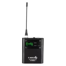 Microfone Lyco UHF (100freq) de Mão/Headset/Lapela/Inst UHXPro-02MHLI
