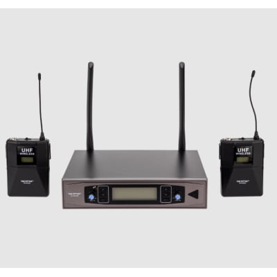 Microfone Skypix UHF (160freq) Headset/Headsedt MH-02D  