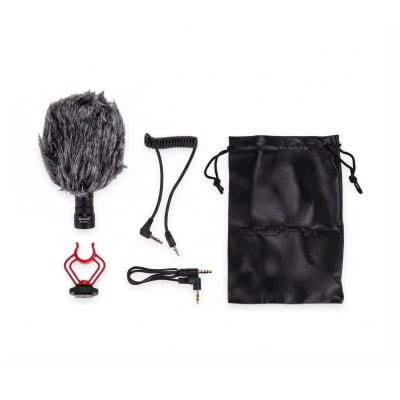 Microfone para Câmera e Celular Skypix SK-MM1 Shotgun Compacto