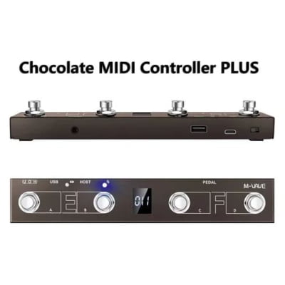 Pedal Controlador MIDI CHOCOLATE PLUS 