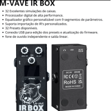 Pedal para Guitarra  M-VAVE IR Box 