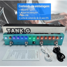 Pedaleira para Guitarra M-VAVE Tank-G