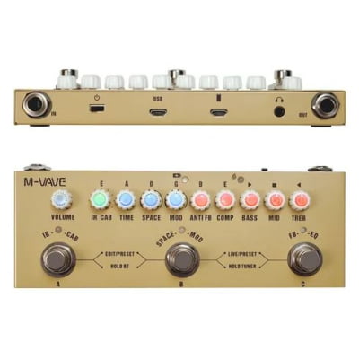 Pedaleira para Violão M-VAVE CubeBaby AC