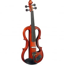 Violino Elétrico EAGLE EVK-744 Com Estojo, Higrômetro, Fone e Reverb 