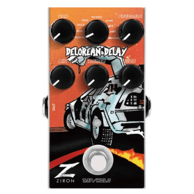 Pedal p/Guitarra ZIRON EFX Delorean Delay 