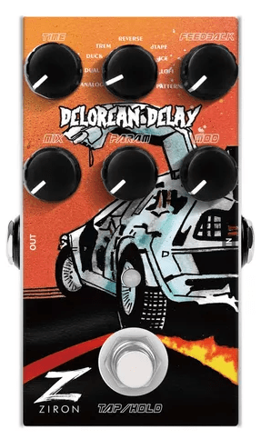 Pedal p/Guitarra ZIRON EFX Delorean Delay 